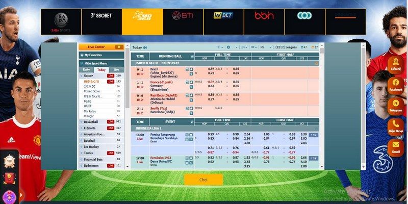 Cách xem Lịch bóng đá theo giờ Việt Nam hiệu quả